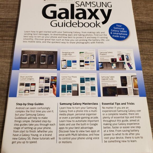 Samsung Galaxy guidebook paperback book - Picture 3 of 6